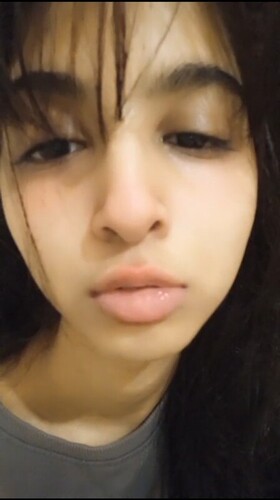 CUTE & HORNY SNAP SLIM LUSTY BABE TEASING LICKING LIPS HUMPING THICK ASS & SHOWING ASSHOLE EXPRESSIONS(9 HD CLIPS)🥵🔥🤤😍