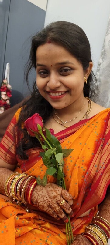 Indian Wife Captured by Husband When She Wearing Clothes