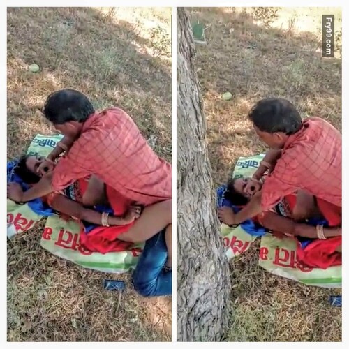 Outdoor Desi Chachi Viral